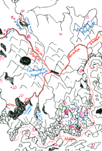 map of a conworld
